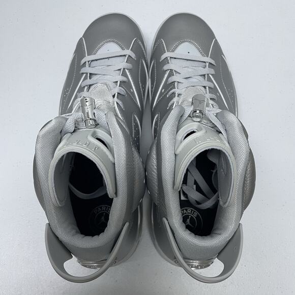 Air Jordan 6 Retro Silver Paris Saint-Germain IQ5135 001 Size 11 PSG Soccer Shoe main image 8